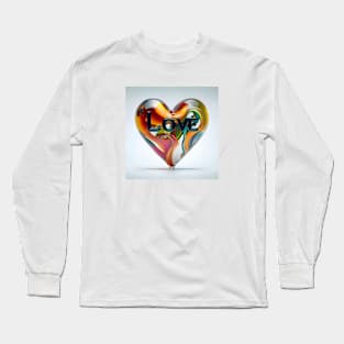 glass and gel heart Long Sleeve T-Shirt